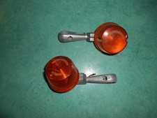 Paire clignotants chromés Maly 858 Peugeot 103 104 GT10