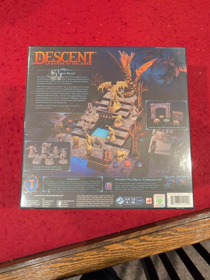 Descent Legends of the Dark - Juego de Mesa Aventura - Totalmente Nuevo / Precintado Foto 3 de 3