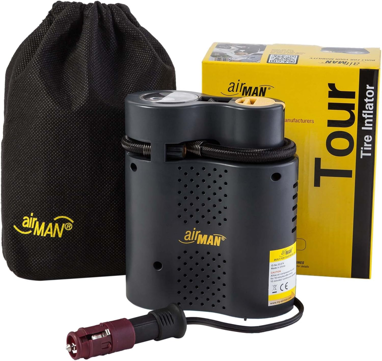 Tour 52-074-011 Tyre Pump Portable Bicycle Bike Air Pump view 2