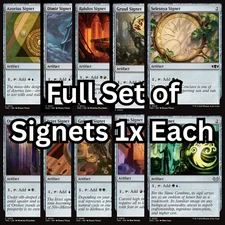 Set of All 10 Signets - Magic: the Gathering MTG Commander Staples EDH Signet NM