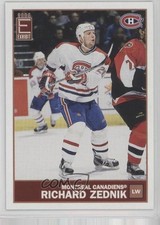 2003-04 Pacific Exhibit Yellow Back Richard Zednik #79 0q3