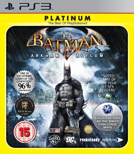 JUEGO PS3 BATMAN ARKHAM ASYLUM PLATINUM PS3 20316824