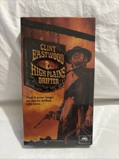 High Plains Drifter VHS Cassette Tape New Sealed Clint Eastwood 1973 Cowboy