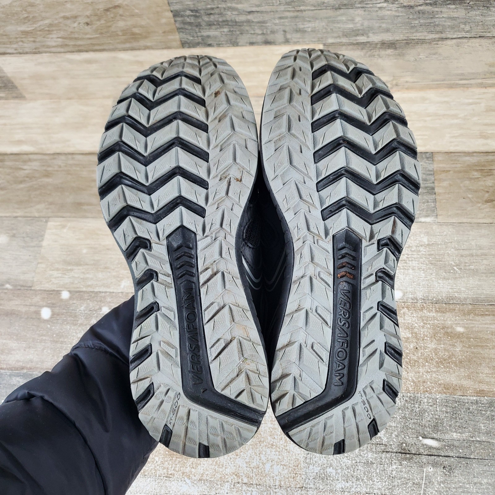 Saucony Cohesion 12 Mens Shoes Sz 9 Trail Running Black Athletic Lace Up Sneaker thumbnail 9