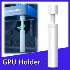 GPUHOLD Aluminum White GPU Holder Support Bracket - Anti-Sag Stand Video Card...