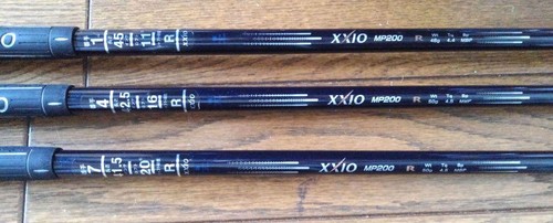 DUNLOP XXIO DRIVER Fairway Wood 3pcs Set Flex-R MP200 No H/C F/S - Picture 3 of 5