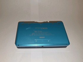 Nintendo 3DS Aqua Blue Handheld Console Japan NTSC-J Tested Working 