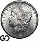 1883-S Morgan Silver Dollar Coin, Nice Brilliant Uncirculated++ Better Date