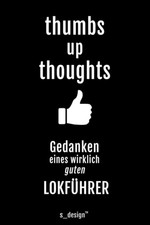 Titel: Notizbuch f&uuml;r Lokf&uuml;hrer: Geschenkidee mit 120 Seiten liniertes