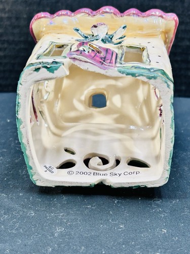 Blue Sky Corporation Rose Joy House Tea Light Clayworks 2002 Heather Goldminc - Picture 6 of 7