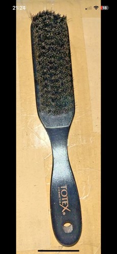 TOTEX SKIN FADE BRUSH Boar Bristle CLEANING SOFT BRISTLES CLIPPER BRUSH - Picture 21 of 24