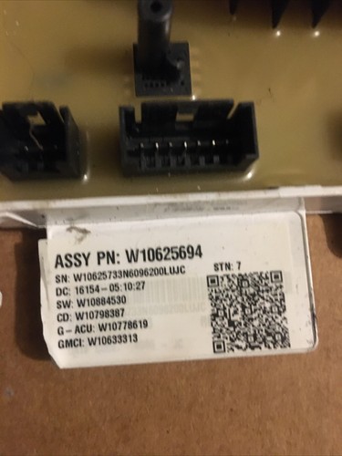 Whirlpool Washer Main Control Board W10625694 W11100602 W10848785 OEM - Picture 2 of 4