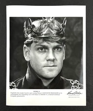 1989 Henry V Kenneth Branagh King Crown Film Movie Still Vintage Press Photo