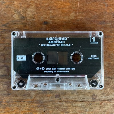 貴重品】RADIOHEAD AMNESIAC サンプル版 カセットテープ