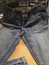 Old Navy Blue Denim Mid Waist Flare Jeans Women  s Size 4