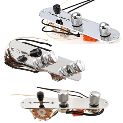 High-grade Loaded Prewired Control Plate System 250/500K pot for Telecaster Tele