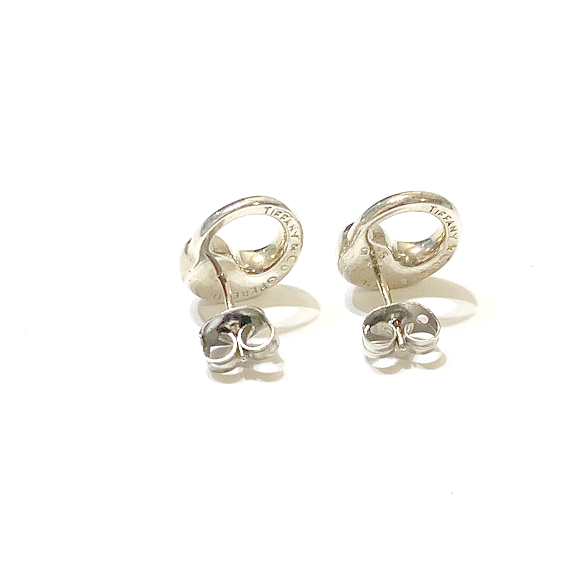 Tiffany & Co. Elsa Peretti Tear Eternal Circle Earrings
