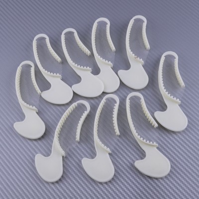 50pcs Dental Bite Registration Disposable Impression Triple Trays Posterior New