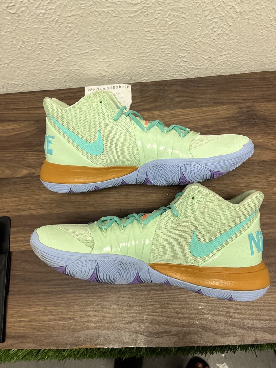 Size 13.5 - Nike Kyrie 5 x SpongeBob SquarePants Squidward 2019 | eBay