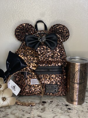 Aulani bronze loungefly backpack new Awesome New Lounegefly & Magnet Arrive at Aulani Menehune  main image 3