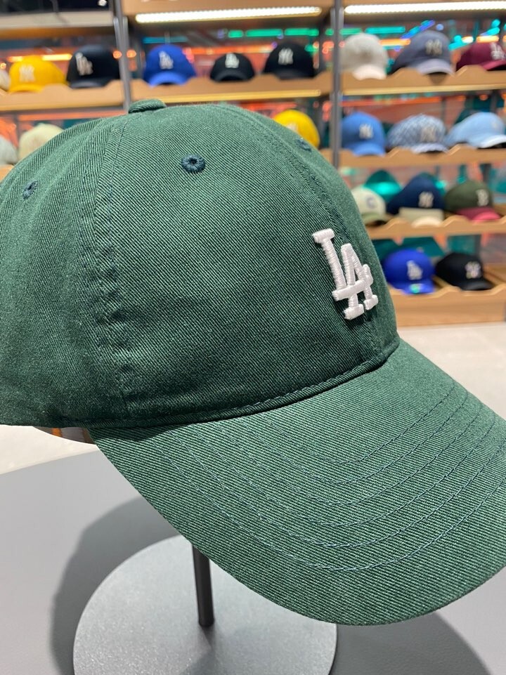◆MLB Korea◆ Rookie Unstructured Ball Cap LA Green 3ACP7701 MLB Rookie Unstructured Ball Cap LA Green | eBay
