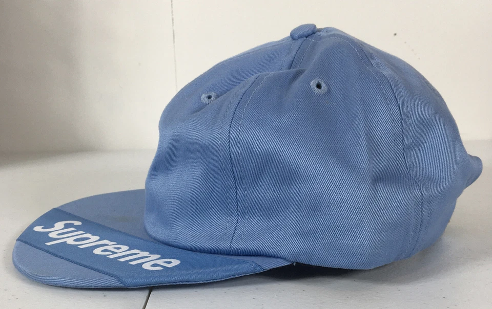 100% AUTÉNTICO - Totalmente Nuevo - AZUL CLARO - ETIQUETA VISERA SUPREMA 6 Paneles Foto 3 de 4