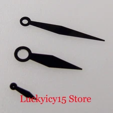 Fit ETA 6497 6498 Luminous Black Edge Watch Hand Set ST 3600 3620 Hand Winding