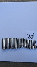 Snap On  3/8” Drive 11Pc. Deep Socket Set 1/4" - 7/8" SFS Series USA pre-owned 