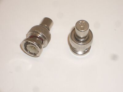 2pcs BNC MALE 50OHM TERMINATOR DUMMY LOAD For AIM