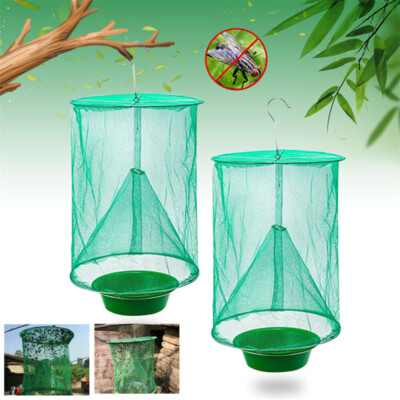 2 Pcs The Ranch Fly Trap Outdoor Fly Trap Killer Bug Net Cage Perfect for Horses
