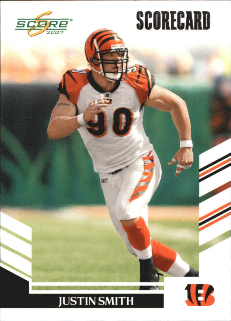 2007-score-scorecard-cincinnati-bengals-football-card-191-justin-smith