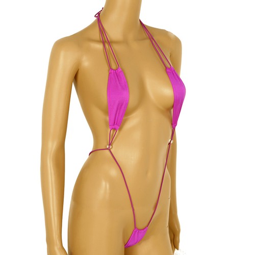 AU Women Lingerie Beachwear Bathing Swimsuit Hollow Out Monokini Bandage Bikini - Picture 36 of 40