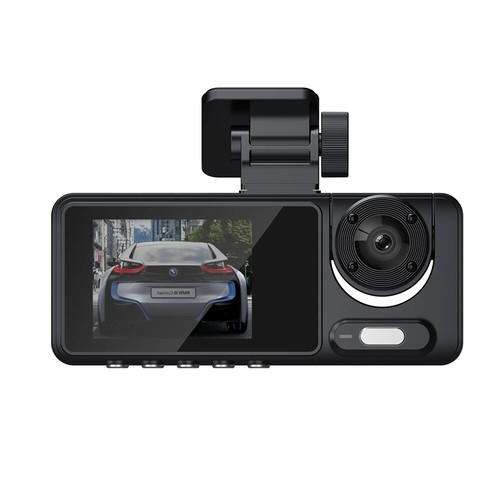 1080P HD 3-Way Dash Cam: Front, Rear, Interior with G-Sensor Tech - Picture 9 of 11