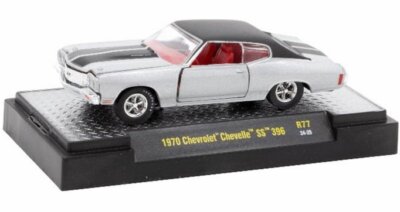 CHEVROLET Chevelle SS 396 - 1970 - silver / black - M2 1:64