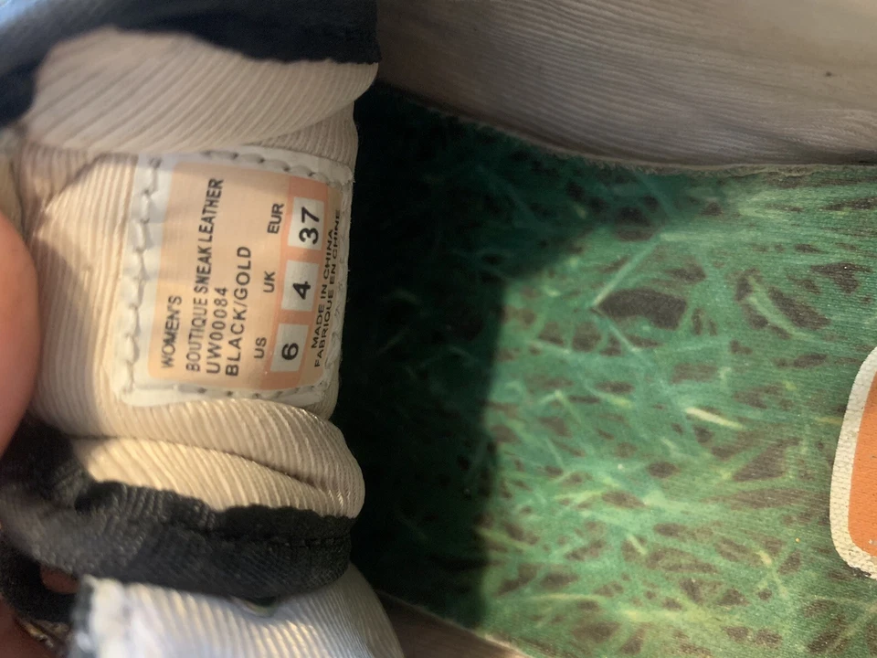 Zapatillas deportivas Cushe Boutique para mujer de cuero Oxford con cordones - EE. UU. 6 Foto 4 de 4