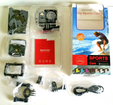 Waterproof Sports Camera with Accessories 1080P Full HD 2 Screen 30M Action Cam