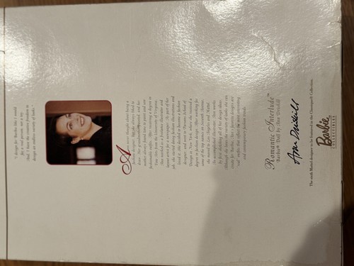 Barbie Interludio Romántico Colección Clásica Edición Coleccionista NUEVA CAJA DAÑADA - Imagen 4 de 5