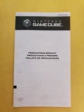 Nintendo Gamecube Health And Safety Precautions Booklet White