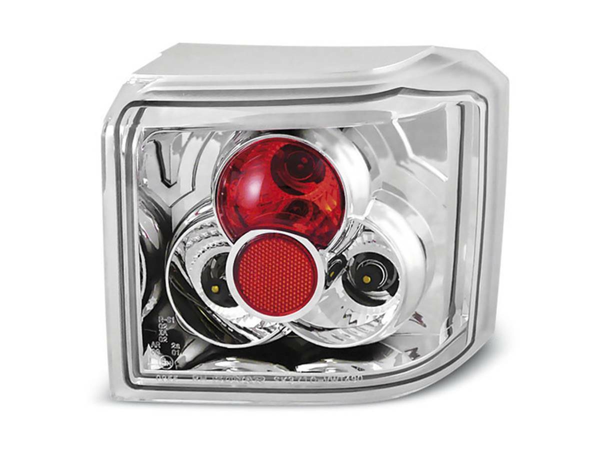 Feux arriere chrome pour VW T4 Transporter versions 1990 a 2003
