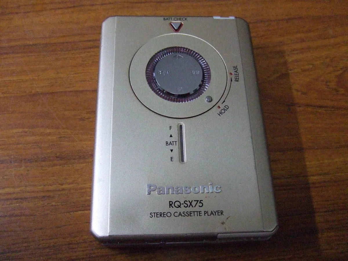 Panasonic RQ-SX75 Portable Cassette Player Test Completed Free Shipping from JPN Panasonic RQ-SX75 Portable Cassette Player Test Completed Free Shipping from JPN