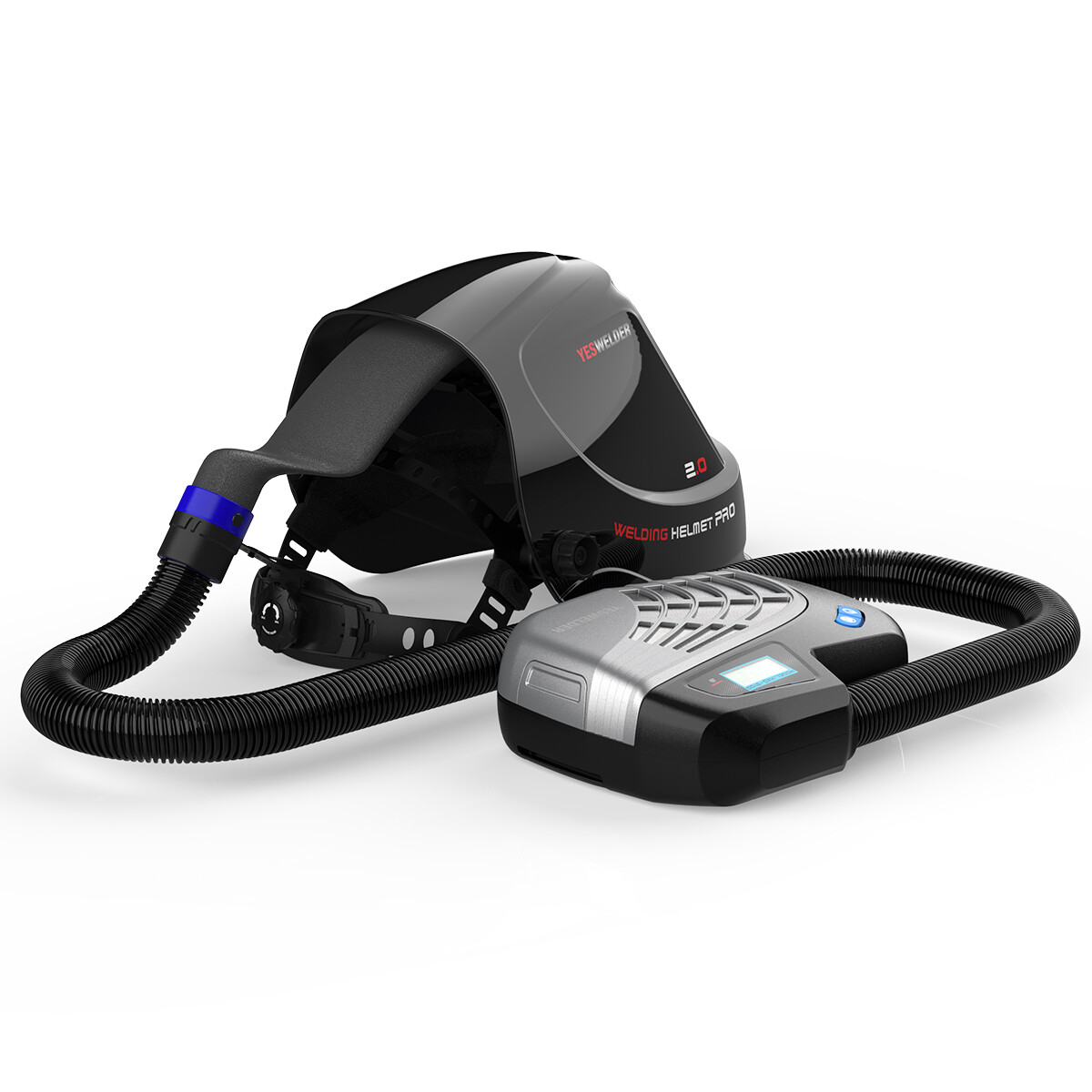 PAPR with M800H Auto Darkening Welding Helmet