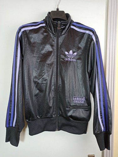 Adidas CHILE 62 Originals Women Tracksuit Firebird top shine Size-36-BLACK  | eBay