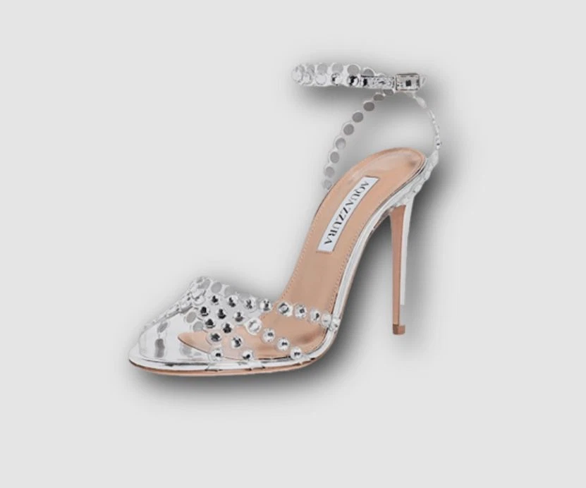 Aquazzura crystal sandal sale