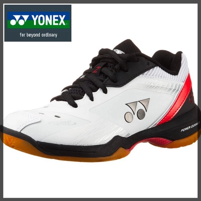YONEX Power Cushion 65Z Badminton Shoes SHB65Z3 114 white/red US7 JP25cm NEW