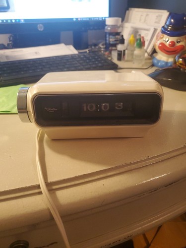 1970s Sears Tradition Number Alarm Clock Japan Model 7183 Vintage