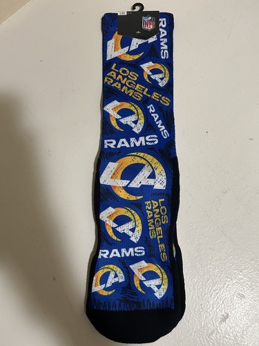 Los Angeles Rams Logo Sketch RockEmSock, Size 9-12 | eBay