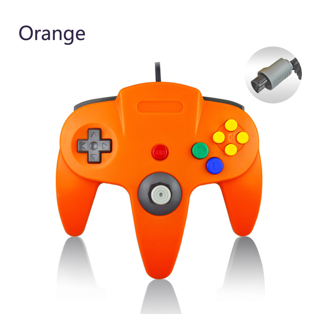 Classic Retro Wired Controller Joystick for 64-Bit N64 Ultra Game