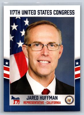 2021 Fascinating Cards 117th US Congress Jared Huffman California #123