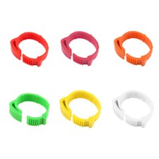 100X Chicken Leg Rings Poultry Foot Label Buckle Birds Turkey Yards