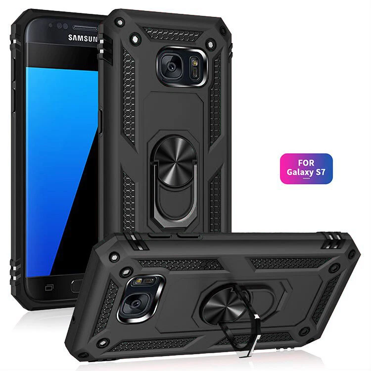 For Samsung Galaxy S7 S8 S9 S10 Plus Case Phone Cover Shockproof +Tempered Glass - Image 2 of 4